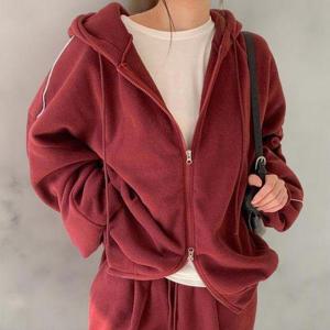 [다잇템]여성 트랙수트 플리스 포근한 빅사이즈 세트