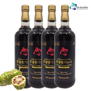 MS글로벌바이오 로얄통가노니주스 1000㎖ x 4병 원액 세트