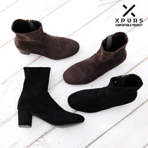 [엑스퍼스] 고급스러운 여성 스웨이드 앵클부츠 - 코로나