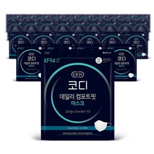 코디 데일리 컴포트핏 마스크 KF94 대형 30매