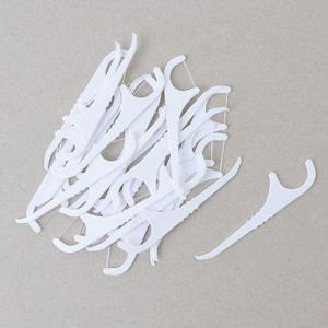 일회용 손잡이 스틱 치실 23P X5개 휴대용 치간치실 (WAF17A5)