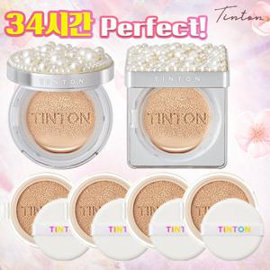(틴톤) 진주쿠션 매니아 패키지(본품 12g x 2 + 리필 12g x 4)