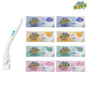 [이지드롭]변기크리너 1개 + 리필(향 4종)102회분