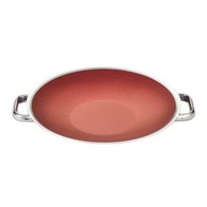 [클래딘] IH 통3중 스텐 베네핏 캠핑 양수 그리들팬 32cm