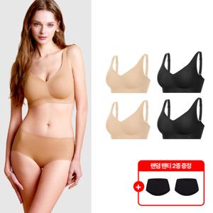 [♥총6종] 앤왁스 꿈의브라 브라 4종+랜덤팬티 2종