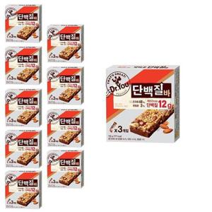 [오리온]오리온 닥터유 단백질바 50g 3개입 10개 (23660144)