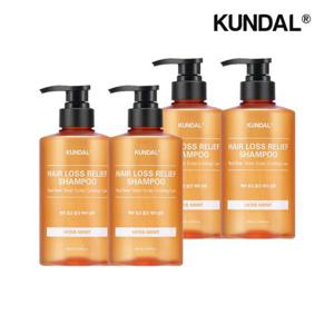 [쿤달]쿤달 맥주효모 탈모 샴푸 허브민트 500ml x4개