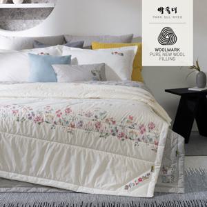 [SS+SS]방송에서만/ 호주산  양모 100%  누빔 이불 겸 패드 1+1세트[박술녀 연모4]