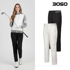 여성골프웨어 겨울 패딩골프바지/기모 여자 골프바지