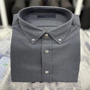 [트루젠]남성 겨울 두께감있는 겉기모 웜 캐주얼 셔츠 남방 와이셔츠 2컬러 - 네이비, 다크 블루