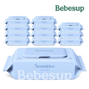 [베베숲]센시티브 물티슈 슬림 36매 캡 12팩