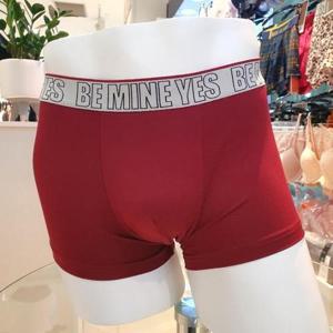 예스 DP02 깔끔 레드 남성 드로즈 팬티 110 남자 편한 속옷 사각 스판 밴드