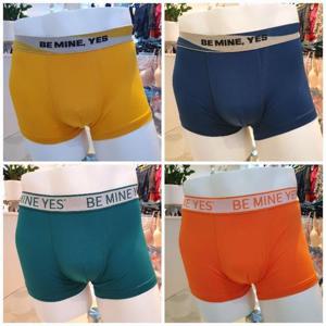 예스 DP02 쨍한 남성 드로즈팬티 4종세트 110 솔리드 남자 편한 속옷 사각