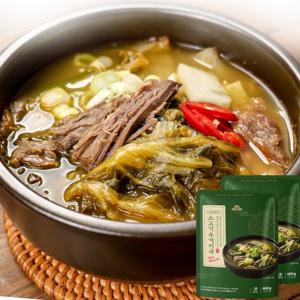 집밥장인 소고기 우거지국 더 블랙 600g X 5팩