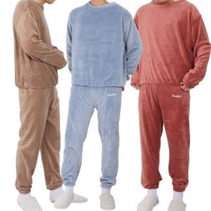 잠옷 파자마 홈웨어 따뜻한 수면 극세사 겨울용 세트 남자