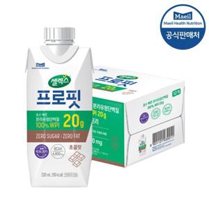 셀렉스 프로핏 웨이프로틴 드링크 초콜릿 (WPI)330ml 12팩