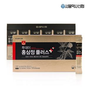 [서울약사신협] 6년근 투데이 홍삼정 플러스 스틱 10g 60포