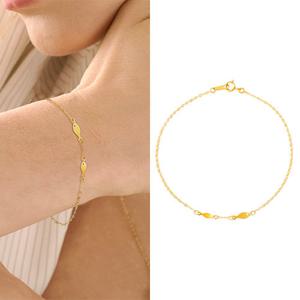 골드앤 14K 베이직 더블피쉬 팔찌