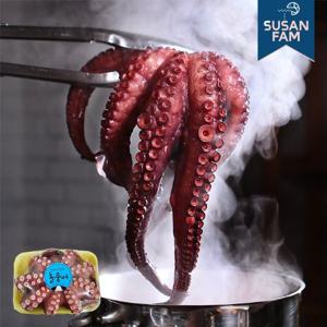 국내산 통 자숙문어 약1kg 이상 1미 남해 돌문어