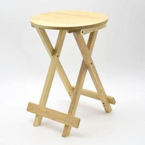 접이식미니테이블 캠핑테이블 폴딩 간이식탁 캠핑 우드 테이블 원형30cm