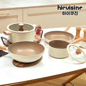 (박수홍의 선택) [하이쿠진] IH 냄비 후라이팬 6종 세트