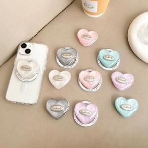 스마트톡 맥세이프 그립 핸드폰 하트 마그네틱링 WFKQEGN