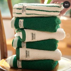 [선물포장] 40수 200g 듀라텍스 프리미엄 세면타올 호텔 타월 10장 / GSM625