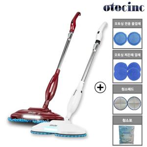 [오토싱] NEW 스마트 무선 듀얼회선 자동물걸레청소기 OTOCINC-700BA (다양한걸레구성)