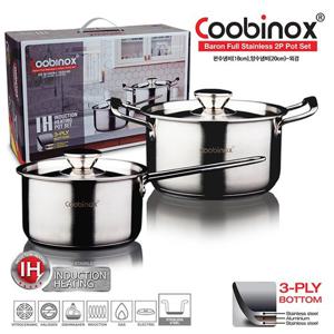 [Coobinox] 쿠비녹스 바론 풀스텐 2종냄비세트 CO-12-09