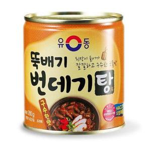 갤러리아_유동 뚝배기 번데기탕 구수한맛 280g x10캔