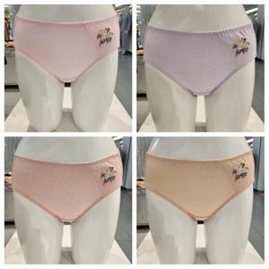 갤러리아_[*여]비너스 면100% 꽃다발자수 요일팬티4종세트(VPT6947-4C)