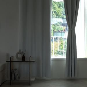 까르데코 더다크 100% 빛차단 암막커튼 아일렛 긴창 2장+커튼봉