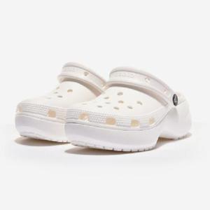 갤러리아_[CROCS]CLASSIC PLATFORM CLOG W/CRS206750_WHITE