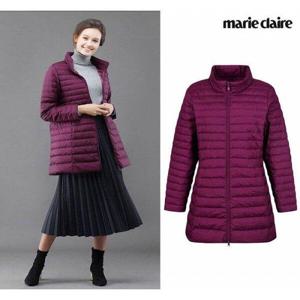 [후스타일]여성 덕다운 경량 점퍼_퍼플