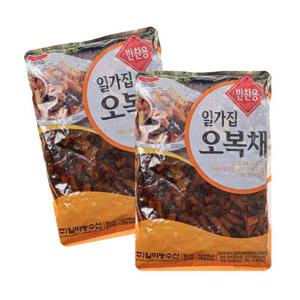 일미 일가집 오복채 1kg 다섯가지 야채 2개