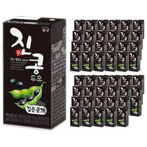 [남양]남양유업 진콩 검은콩깨 두유 190ml x 48팩_22375661_587824