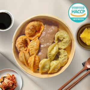 모둠만두 1팩(잎새만두+메밀전병+고기만두+김치만두)