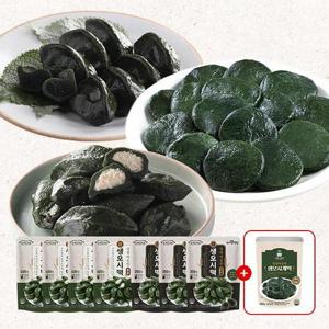 [영광떡공방] 우리쌀로 빚은 생모시떡 10개입 x 8팩(동부 4팩+검정깨 3팩+개떡 1팩)