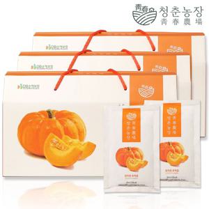청춘농장 늙은 호박즙 건강즙 3박스 총 90포