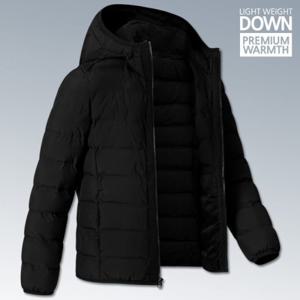 [탑보이] 심리스 후드 초경량 패딩점퍼 (JW523)