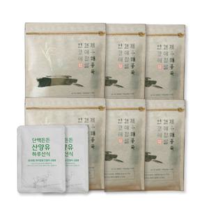 제주 해풍쑥 현미찹쌀 인절미 40g x 80팩 + 산양유콩고물 4팩
