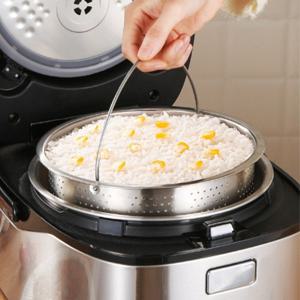 받침대형 스텐 저당밥솥 찜통 20cm 다이어트 혈당감소 당뇨 저혈당 자취 3~4인용 건강밥솥 P839