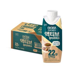 하이뮨 프로틴 밸런스 액티브 22g 밤티라미수 ZERO (250mlx18입) 1박스