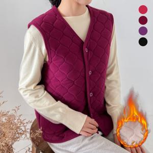 ★무료배송★ 퀼팅 포인트 히팅업 플리츠 조끼