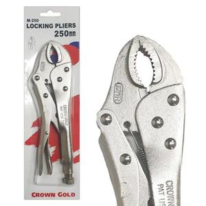 수작업공구 크라운골드 락킹플라이어 M250 250mm 바이스플라이어