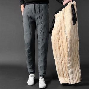 패딩바지 겨울팬츠 퀼팅 누비 솜바지 융털 방한 트레이닝 츄리닝 팬츠 기모바지 겨울