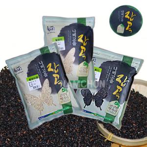 [월야농협] 찰보리쌀 1kg + 찰현미 1kg + 찰흑미 1kg (총 3kg)