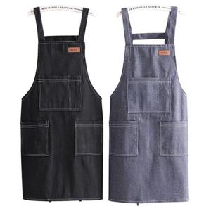 데님앞치마 방수 어린이집 원피스 앞치마 WBAA2C8