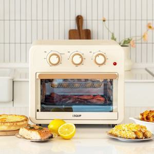 리큅 미니 가정용 소형 에어프라이어 오븐 12L LAF-MO1208 -