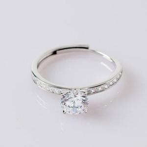 [오노마] ONM 반지 실버 백금도금 오픈링